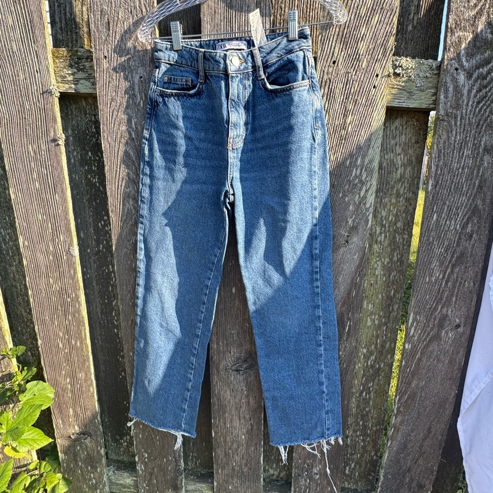 Zara Classic Blue Denim Jeans